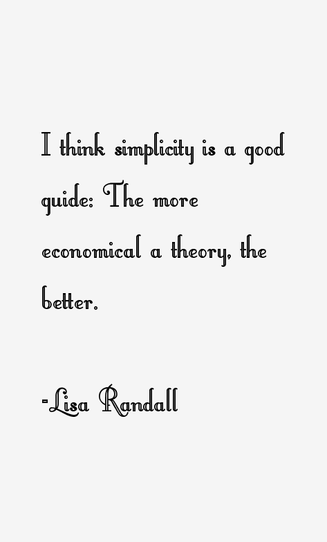 Lisa Randall Quotes