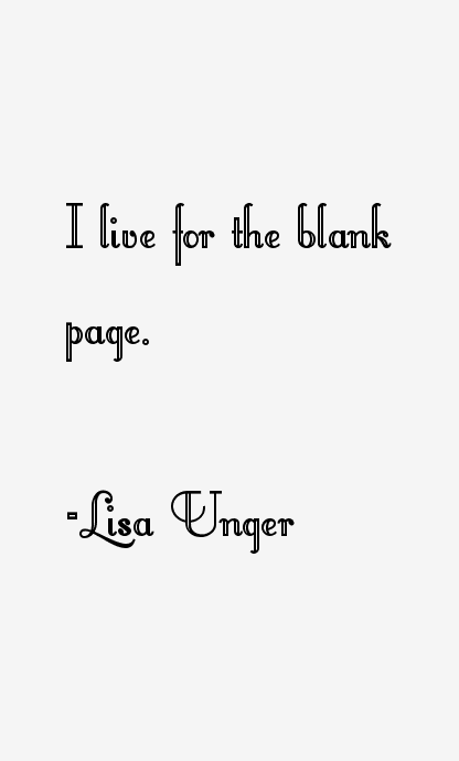Lisa Unger Quotes