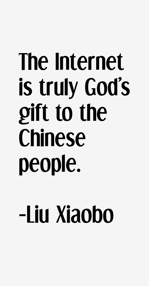 Liu Xiaobo Quotes