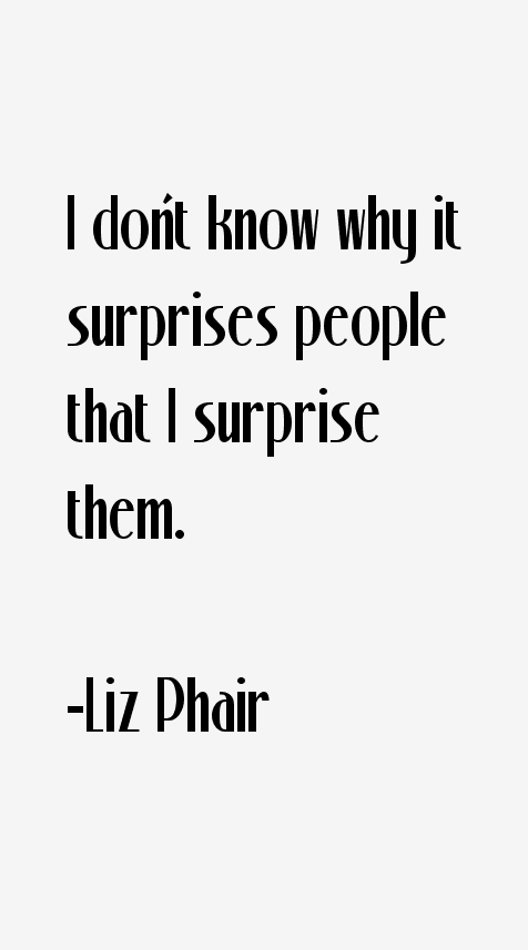 Liz Phair Quotes