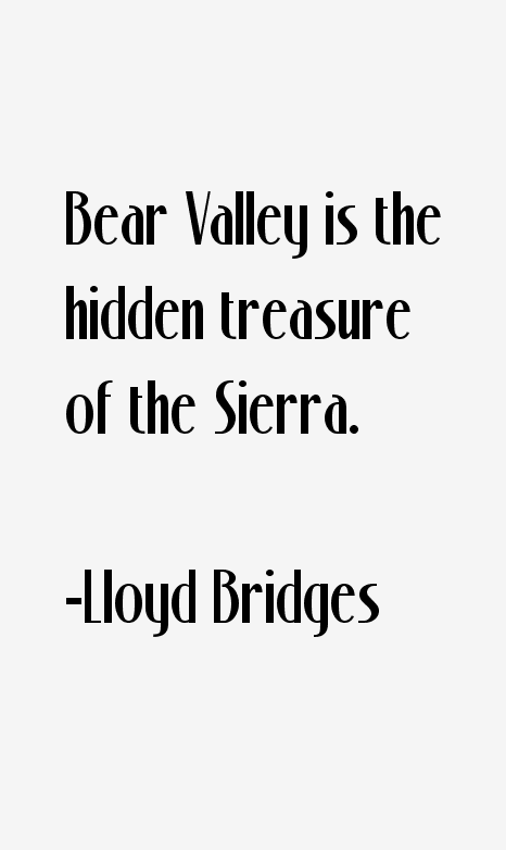 Lloyd Bridges Quotes