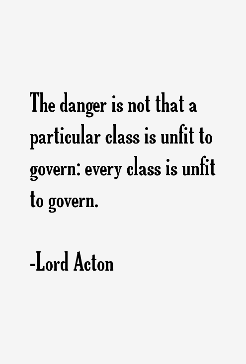 Lord Acton Quotes