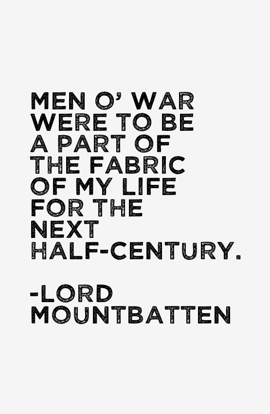Lord Mountbatten Quotes
