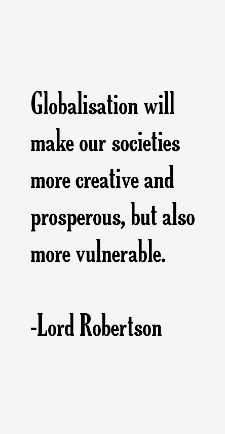 Lord Robertson Quotes