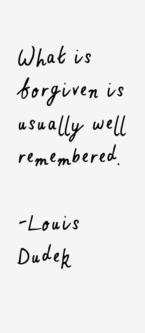 Louis Dudek Quotes