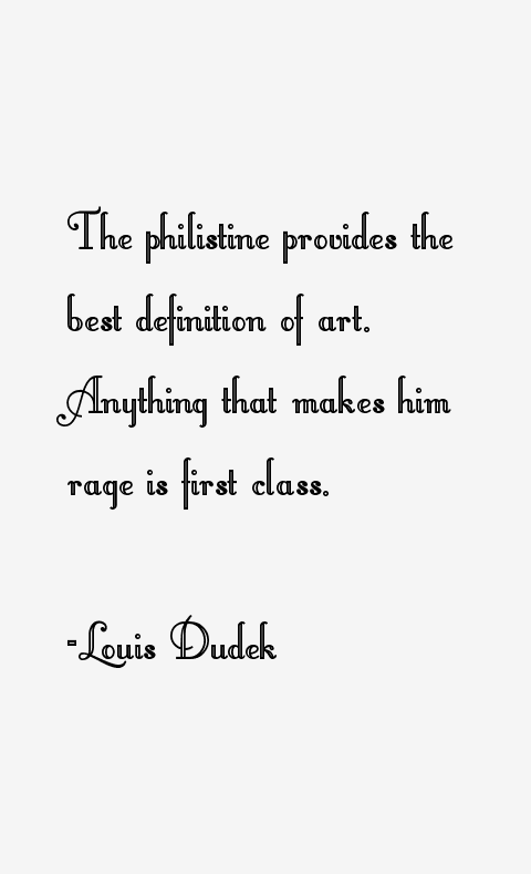 Louis Dudek Quotes
