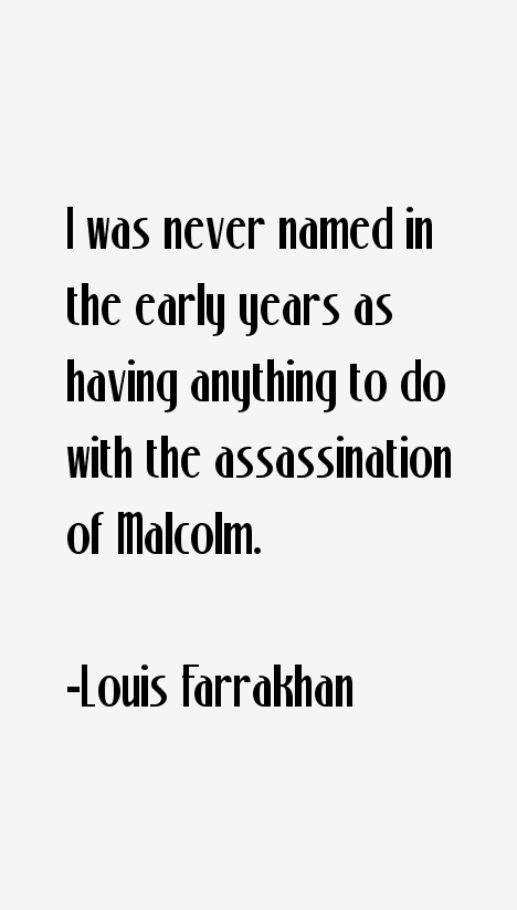 Louis Farrakhan Quotes