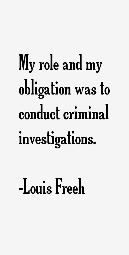 Louis Freeh Quotes