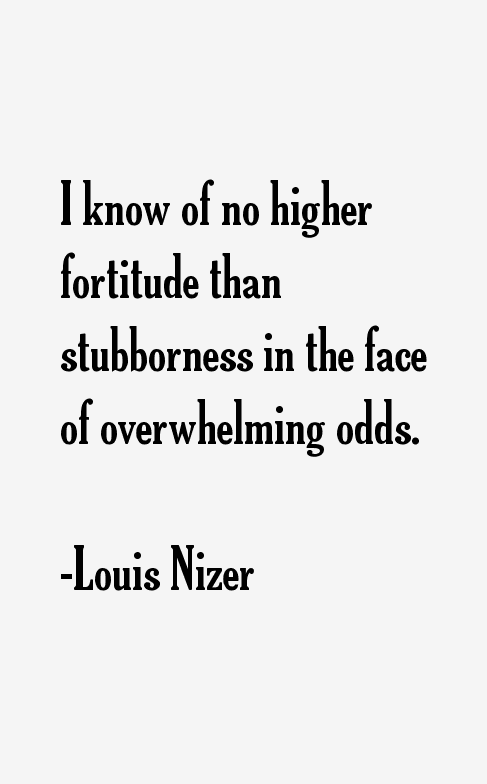 Louis Nizer Quotes