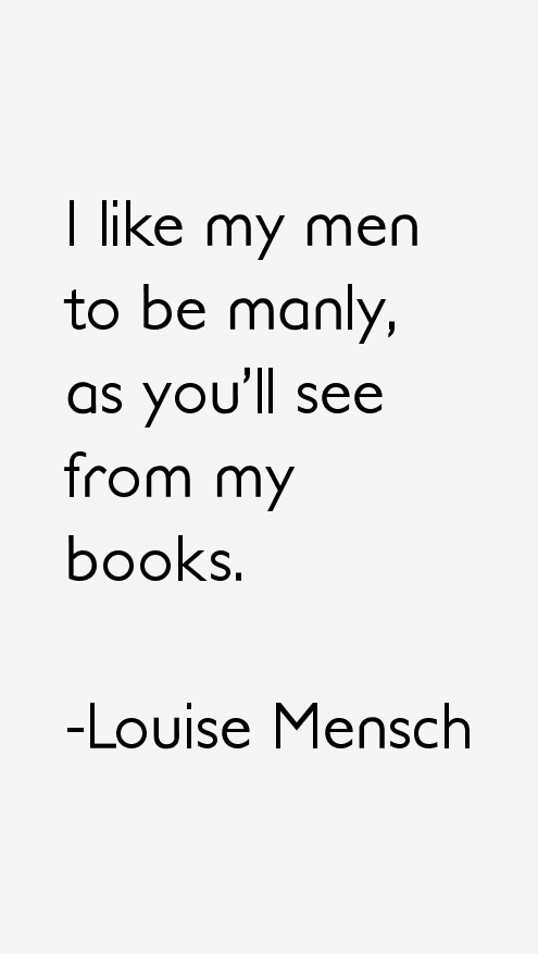 Louise Mensch Quotes