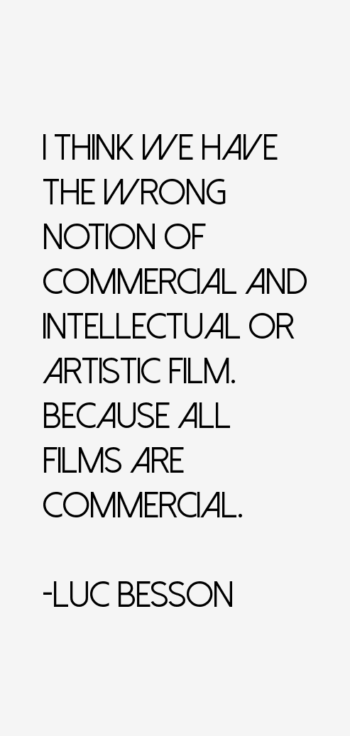 Luc Besson Quotes