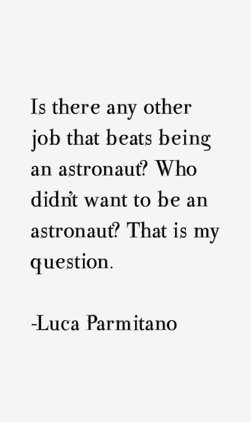 Luca Parmitano Quotes