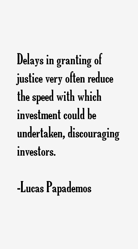 Lucas Papademos Quotes