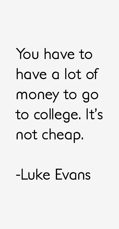 Luke Evans Quotes