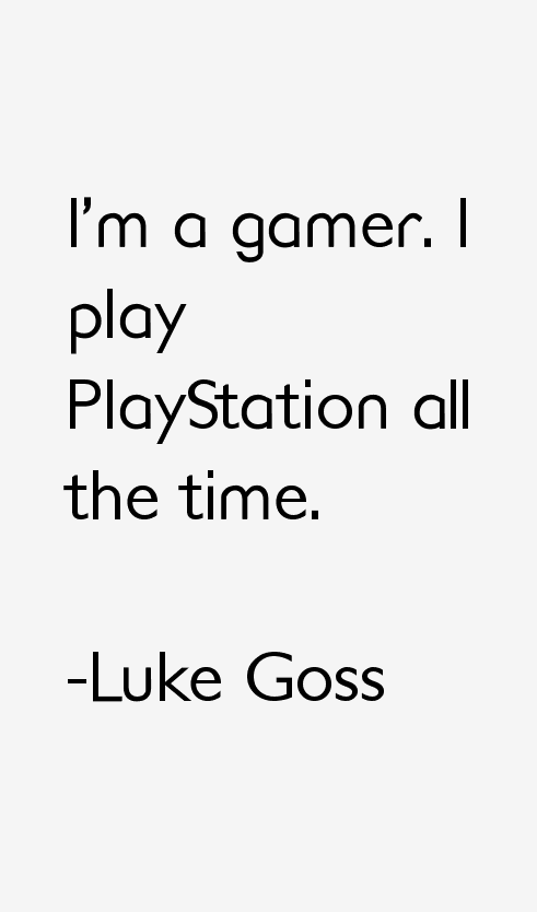Luke Goss Quotes