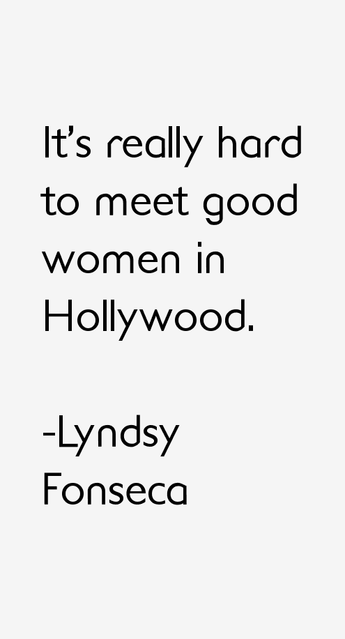 Lyndsy Fonseca Quotes