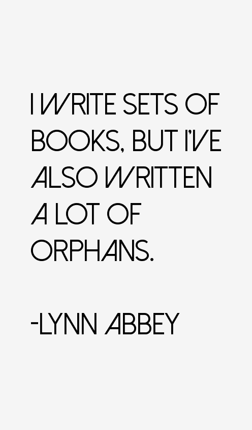 Lynn Abbey Quotes