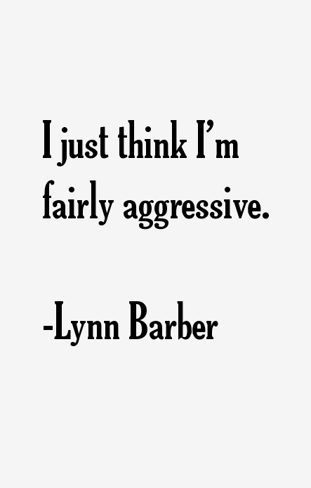 Lynn Barber Quotes