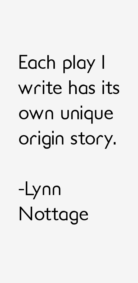 Lynn Nottage Quotes
