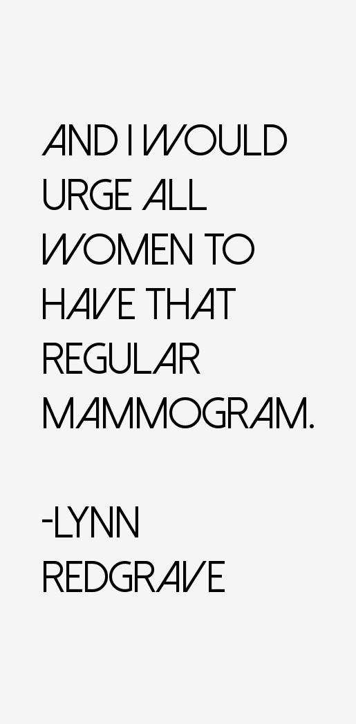 Lynn Redgrave Quotes
