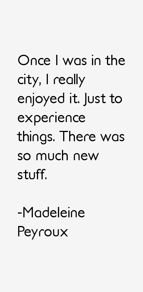 Madeleine Peyroux Quotes