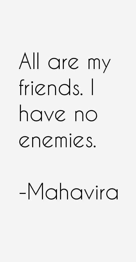 Mahavira Quotes