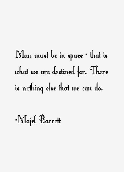 Majel Barrett Quotes