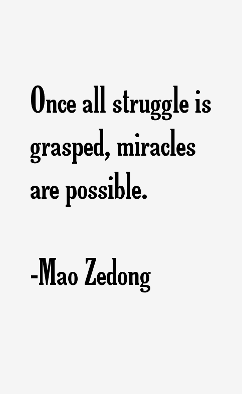 Mao Zedong Quotes