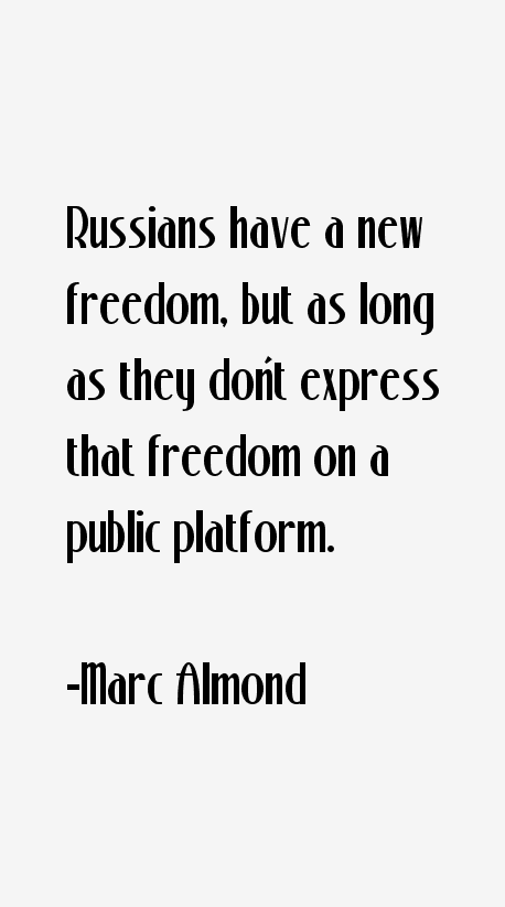 Marc Almond Quotes