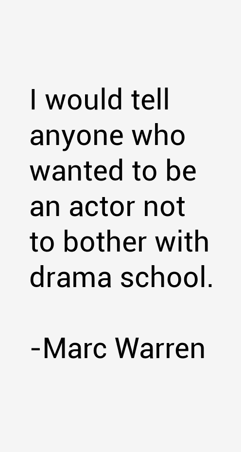 Marc Warren Quotes
