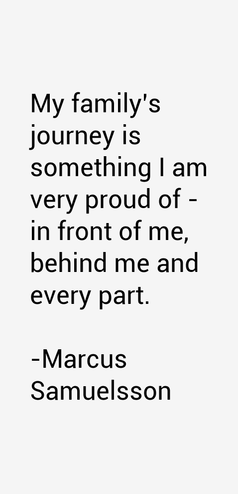 Marcus Samuelsson Quotes