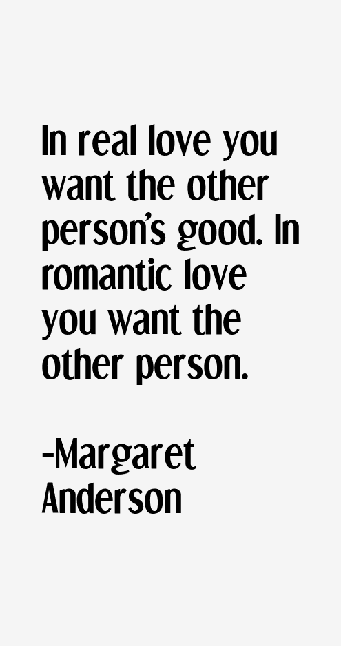Margaret Anderson Quotes