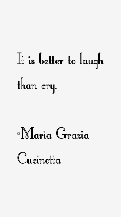 Maria Grazia Cucinotta Quotes