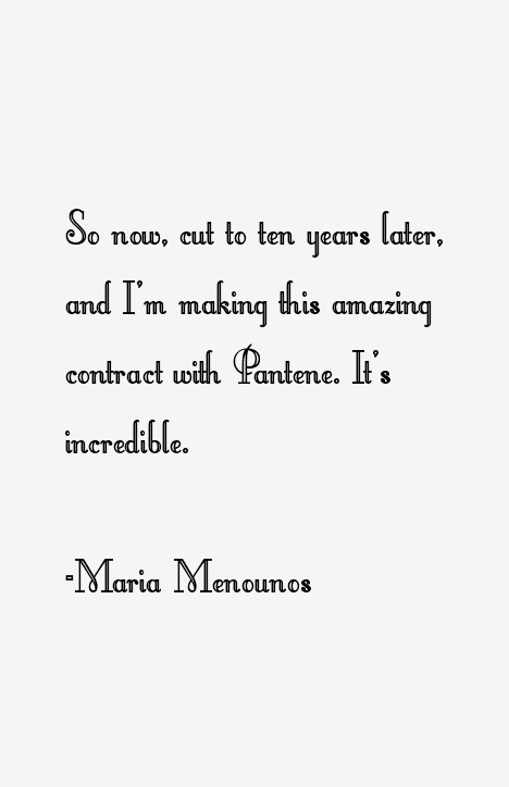 Maria Menounos Quotes