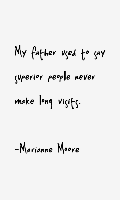 Marianne Moore Quotes