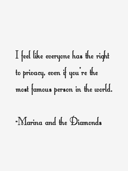 Marina and the Diamonds Quotes
