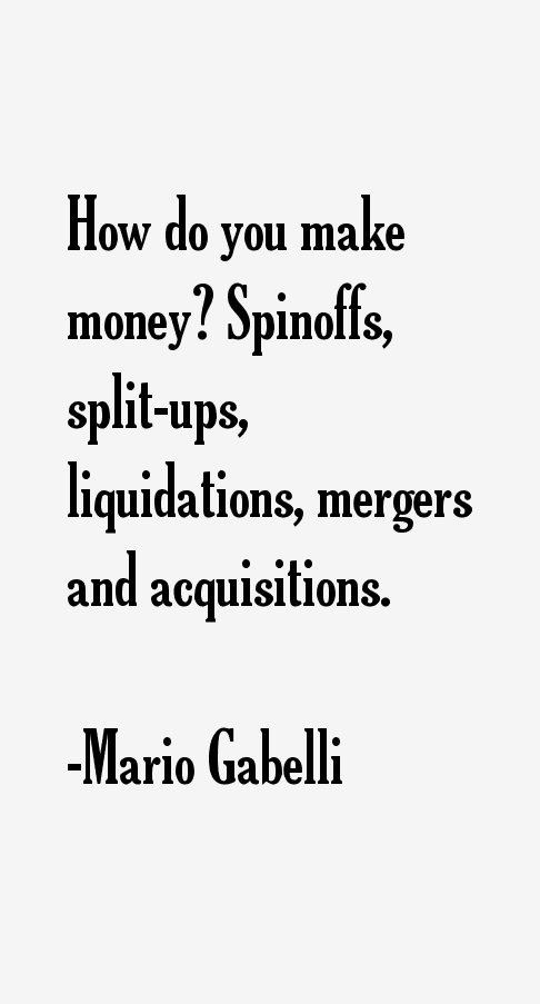 Mario Gabelli Quotes