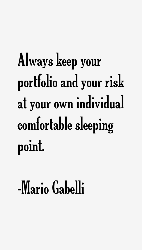 Mario Gabelli Quotes