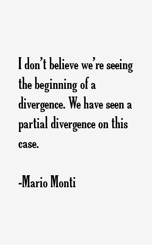 Mario Monti Quotes