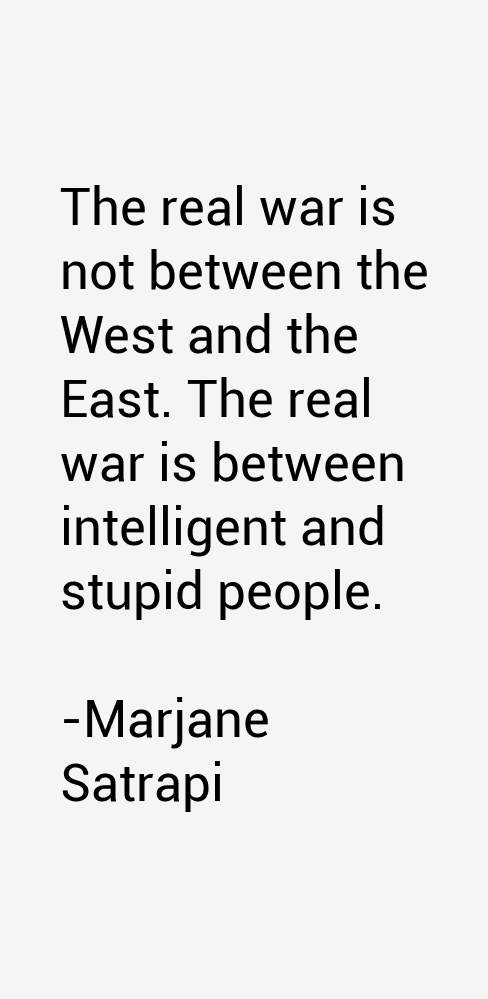 Marjane Satrapi Quotes