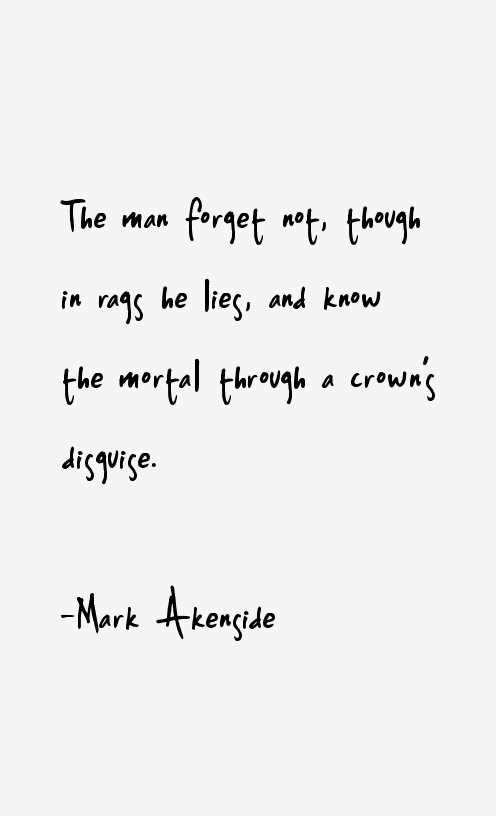 Mark Akenside Quotes