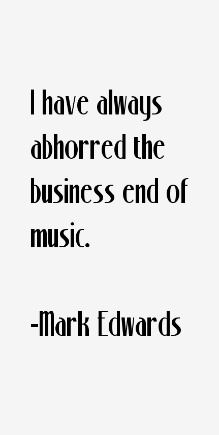 Mark Edwards Quotes