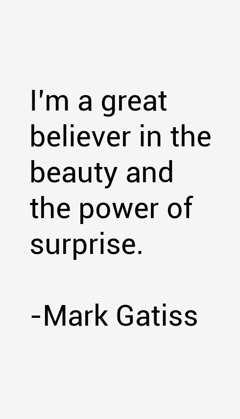 Mark Gatiss Quotes