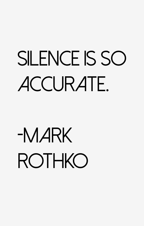 Mark Rothko Quotes