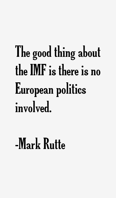 Mark Rutte Quotes