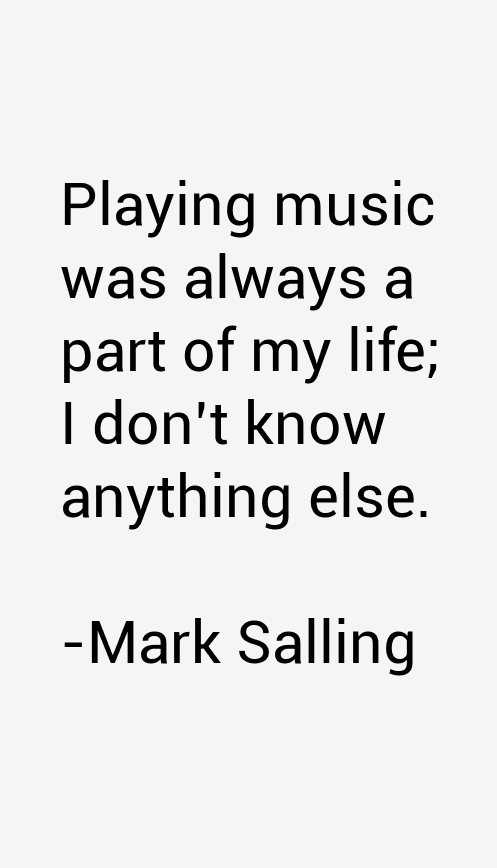 Mark Salling Quotes