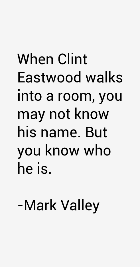 Mark Valley Quotes