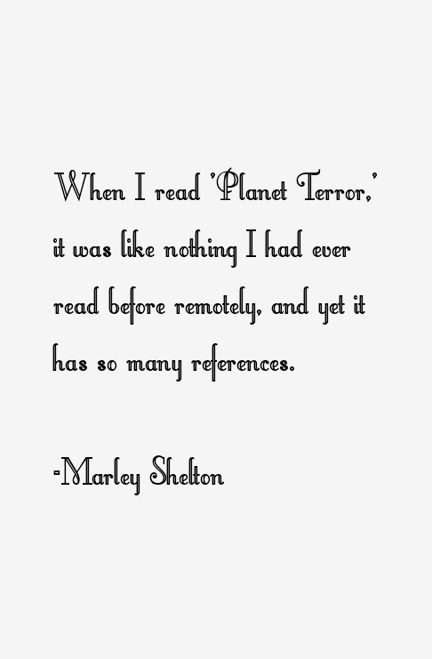 Marley Shelton Quotes