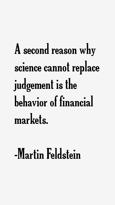 Martin Feldstein Quotes