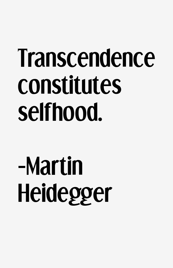 Martin Heidegger Quotes